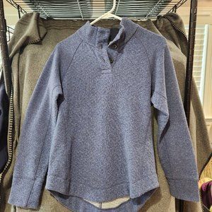 Blue Wool Blend Prana Sweater